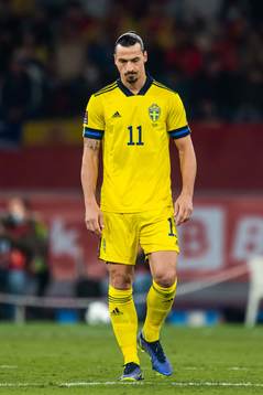 Zlatan Ibrahimovic of Sweden