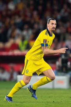 Zlatan Ibrahimovic of Sweden