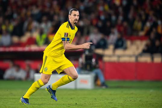 Zlatan Ibrahimovic of Sweden
