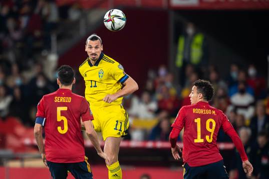 Zlatan Ibrahimovic of Sweden
