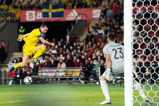 Zlatan Ibrahimovic of Sweden