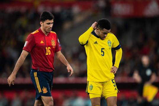 Rodri of Spain Martin Olsson of Sweden