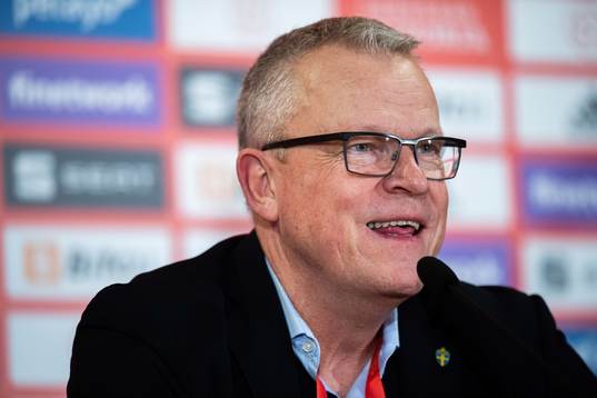 Head coach Janne Andersson of Sweden