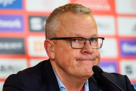 Head coach Janne Andersson of Sweden
