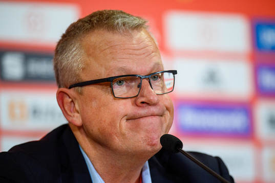 Head coach Janne Andersson of Sweden