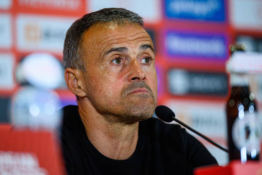 Head coach Luis Enrique of Spain