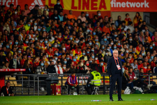 Head coach Janne Andersson of Sweden