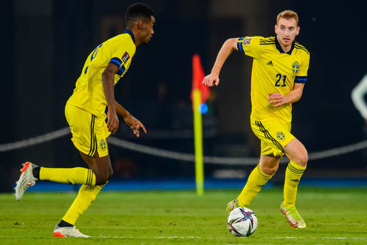 Alexander Isak and Dejan Kulusevski