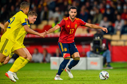 Mikel Merino of Spain