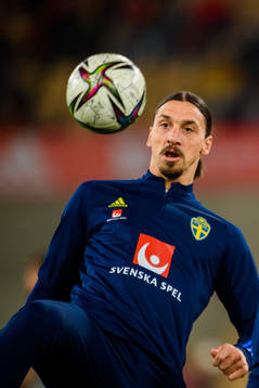 Zlatan Ibrahimovic of Sweden
