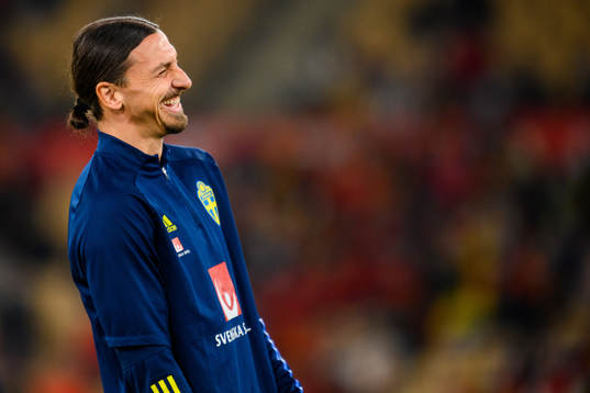 Zlatan Ibrahimovic of Sweden
