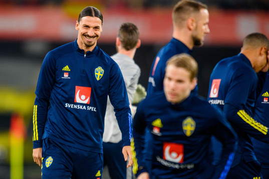Zlatan Ibrahimovic of Sweden