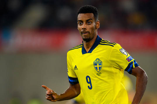 Alexander Isak of Sweden