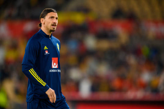 Zlatan Ibrahimovic of Sweden