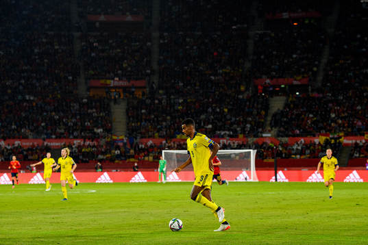 Alexander Isak of Sweden
