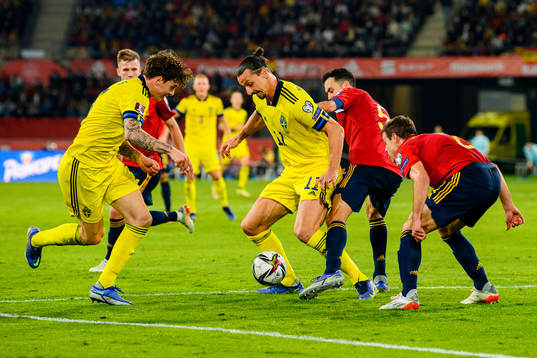 Zlatan Ibrahimovic of Sweden