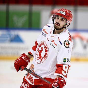 Troja/Ljungbys Kevin Karlsson