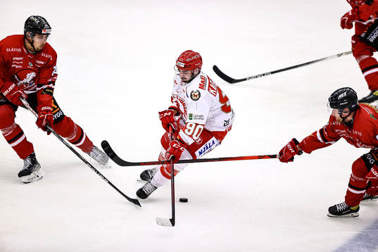 Troja/Ljungbys Kevin Karlsson