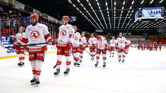 Troja/Ljungbys spelare deppar