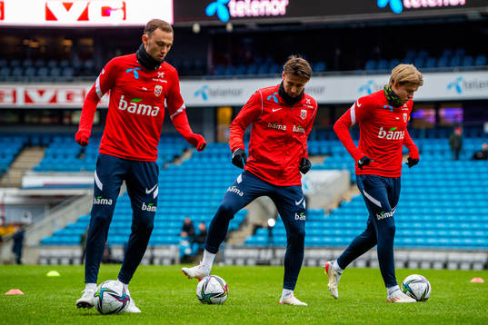 Fredrik Aursnes, Anders Trondsen and Jens Petter Hauge of