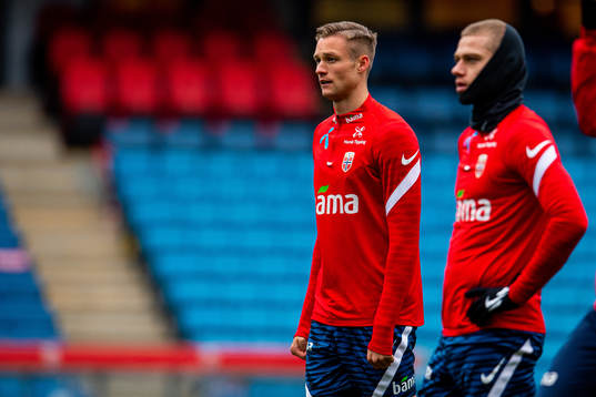 Stian Gregersen of the Norwegian national football team