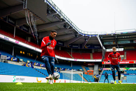 Ruben Gabrielsen of the Norwegian national football team