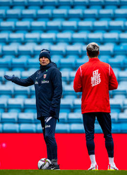 Ståle Solbakken, head coach of the Norwegian national