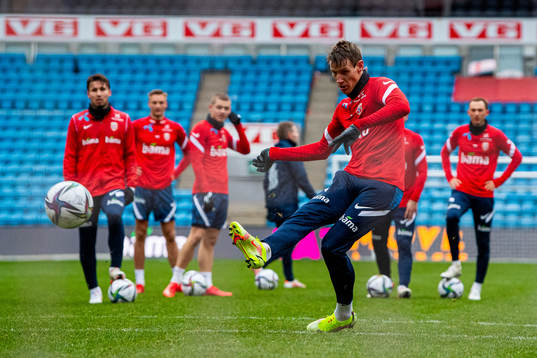 Thomas Lehne Olsen of the Norwegian national football team