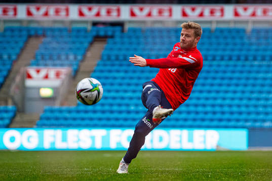 Fredrik Midtsjø of the Norwegian national football team