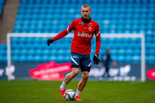 Julian Ryerson of the Norwegian national football team