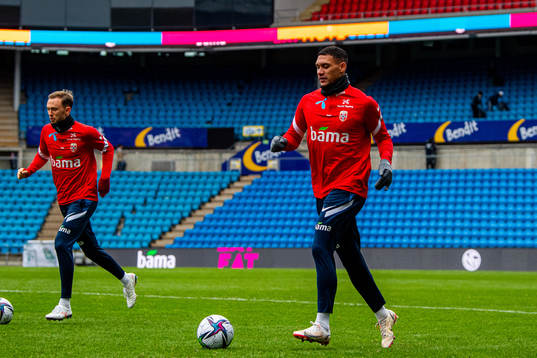 Ruben Gabrielsen of the Norwegian national football team