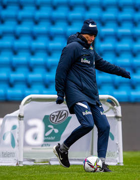 Ståle Solbakken, head coach of the Norwegian national