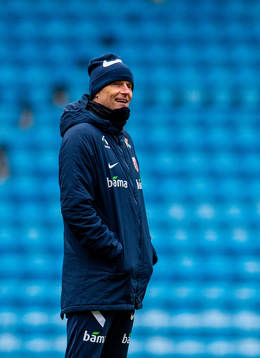 Ståle Solbakken, head coach of the Norwegian national