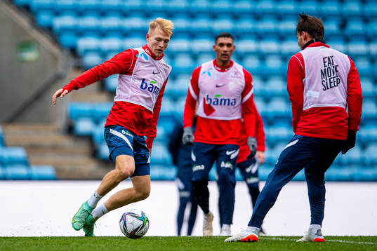 Andreas Hanche-Olsen of the Norwegian national football team