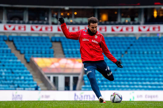 Anders Trondsen of the Norwegian national football team