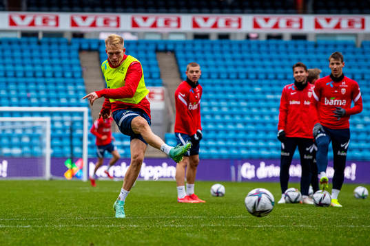 Andreas Hanche-Olsen of the Norwegian national football team