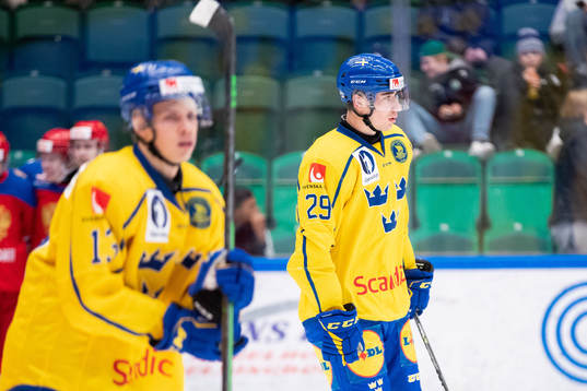 Daniel Torgersson of Sweden looks dejected