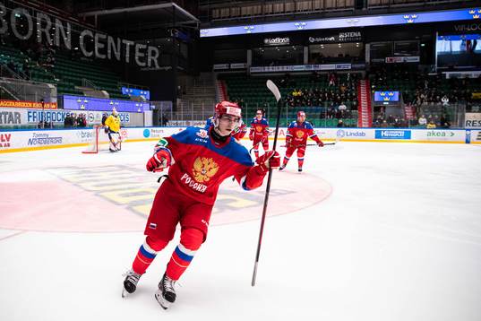 Semyon Demidov of Russia celebrates