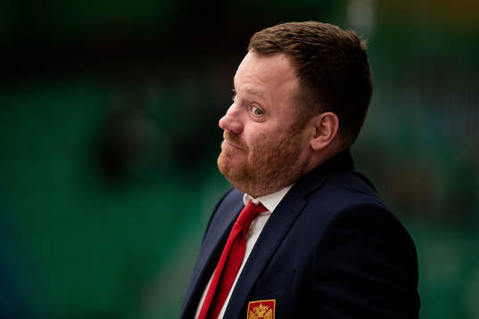 Vladimir Filatov, head coach, of Russia