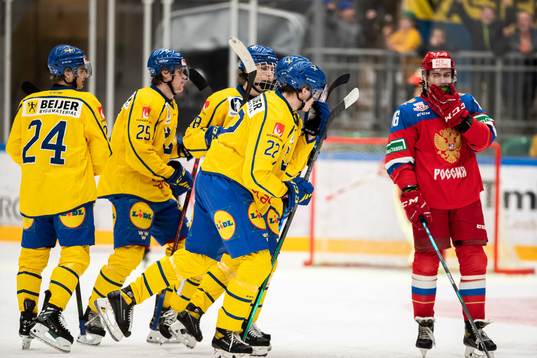 William Wallinder of Sweden celebrates
