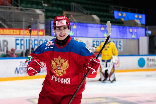 Semyon Demidov of Russia celebrates