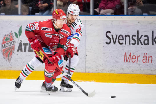 Modos Mikkel Aagaard och Moras Kalle Miketinac