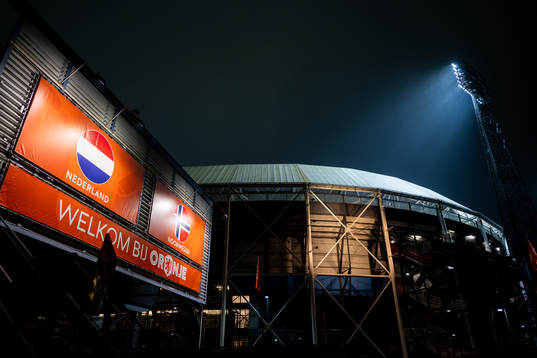 General exterior view of Stadion Feijenoord