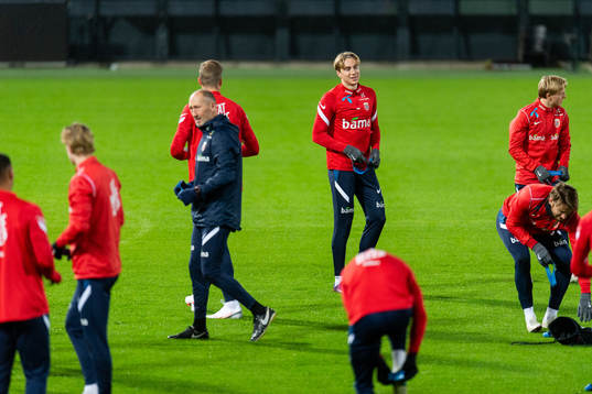 Kristian Thorstvedt of the Norwegian national football team