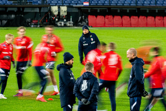 Ståle Solbakken, head coach of the Norwegian national