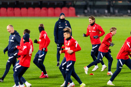 Ståle Solbakken, head coach of the Norwegian national