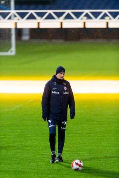 Ståle Solbakken, head coach of the Norwegian national