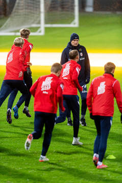Ståle Solbakken, head coach of the Norwegian national