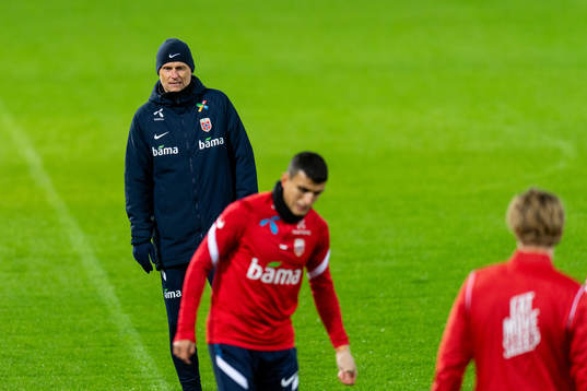Ståle Solbakken, head coach of the Norwegian national