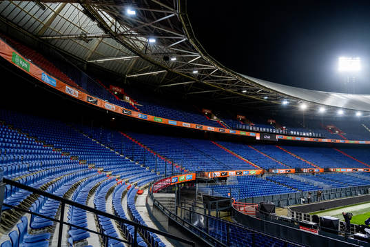 General interior view of Stadion Feijenoord